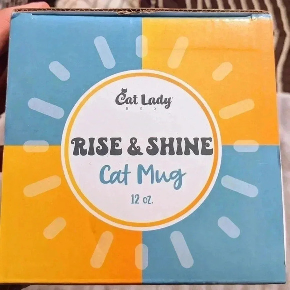 Purrfect‎ Cat Ceramic Mug Rise & Shine Sunshine  NIB - Picture 2 of 4